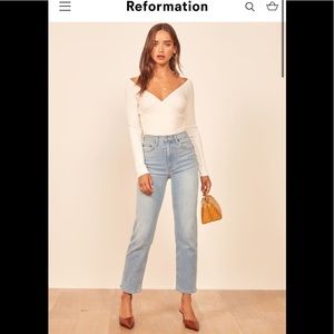 Reformation Claudia High Relaxed Jeans